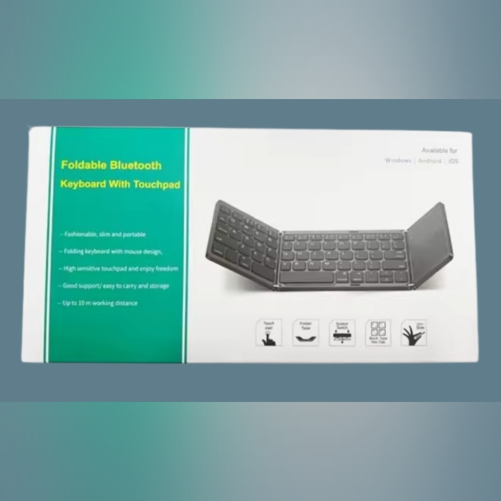Mini Portable Foldable Bluetooth Keyboard